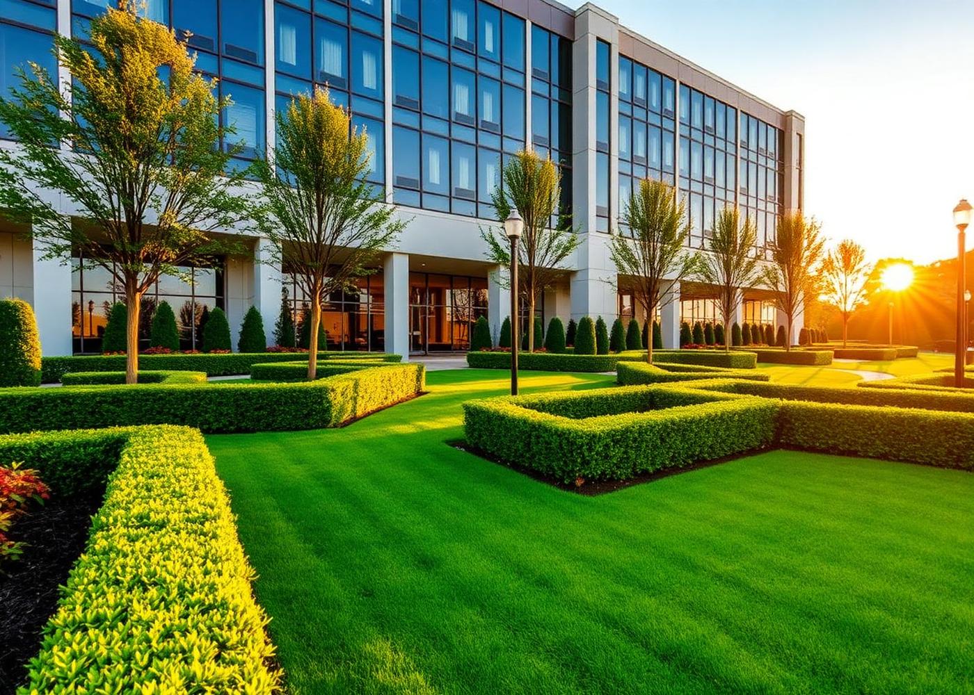 Landscaping — commercial facility services in Ontario by Octopus Facilities Services