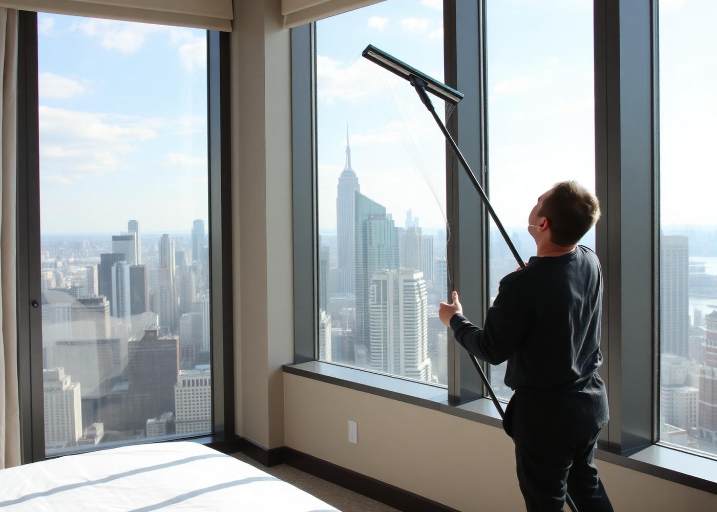 Suite Access Window Cleaning — commercial facility services in Ontario by Octopus Facilities Services